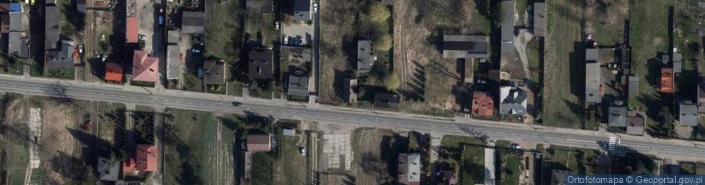 Zdjęcie satelitarne DHL POP ŻABKA