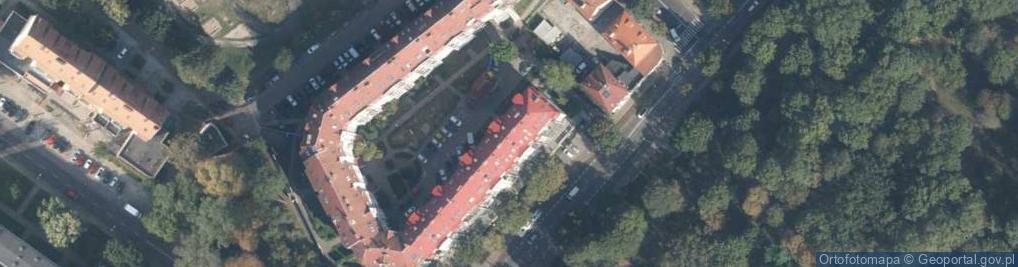 Zdjęcie satelitarne DHL POP ŻABKA