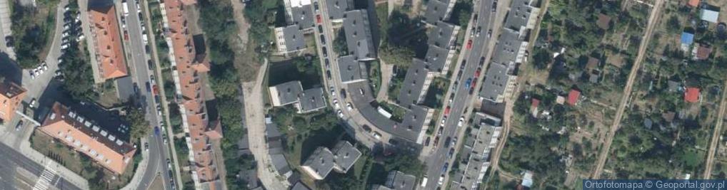 Zdjęcie satelitarne DHL POP ŻABKA