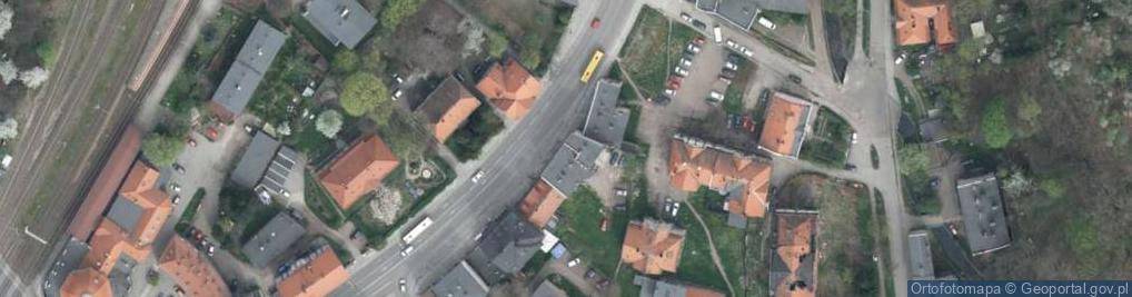 Zdjęcie satelitarne DHL POP ŻABKA