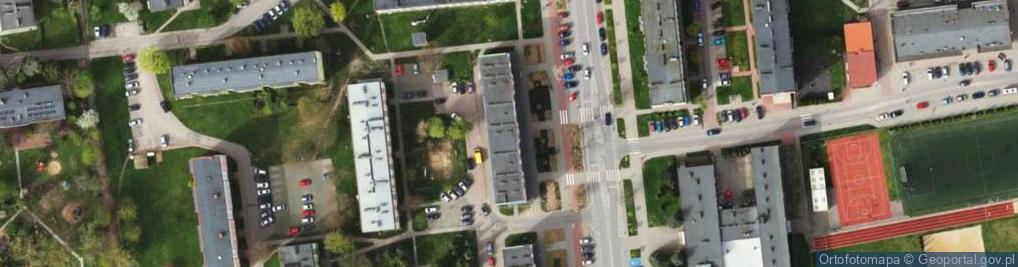 Zdjęcie satelitarne DHL POP ŻABKA