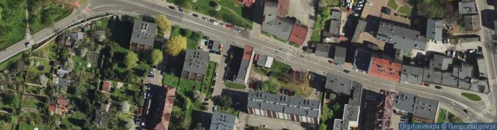 Zdjęcie satelitarne DHL POP ŻABKA
