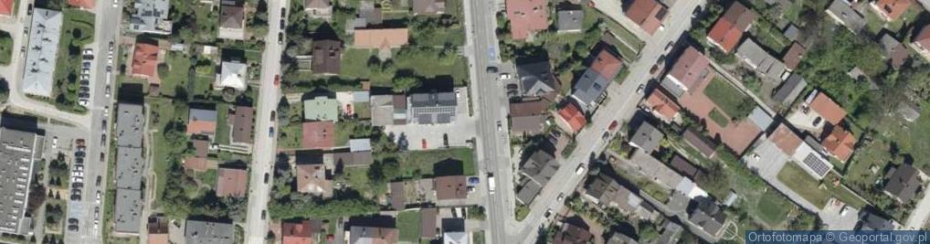 Zdjęcie satelitarne DHL POP ŻABKA