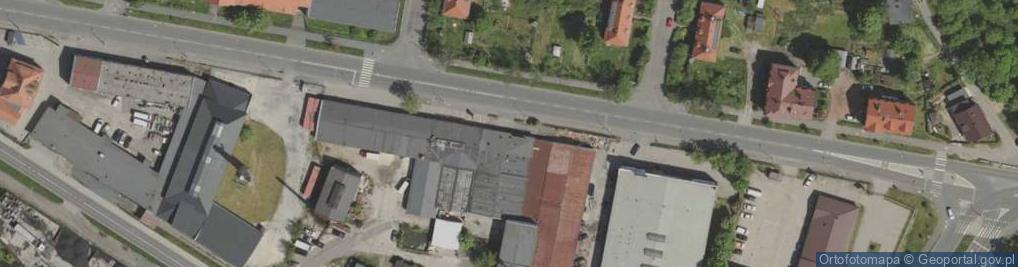 Zdjęcie satelitarne DHL POP ŻABKA