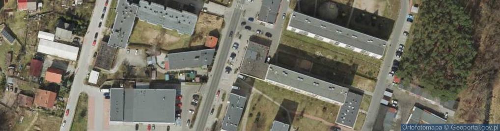 Zdjęcie satelitarne DHL POP ŻABKA