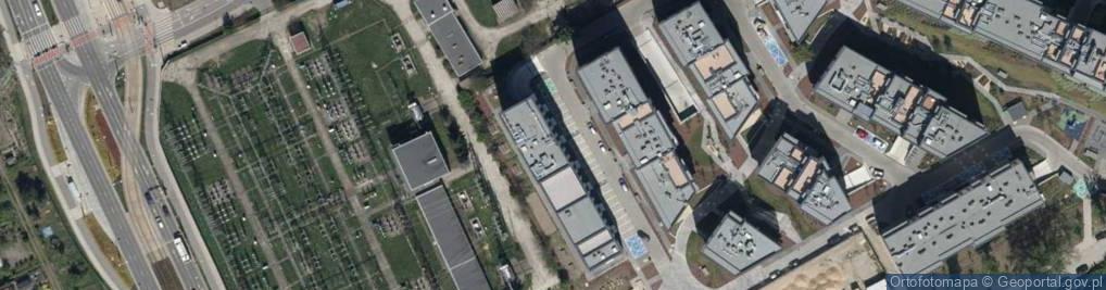 Zdjęcie satelitarne DHL POP ŻABKA