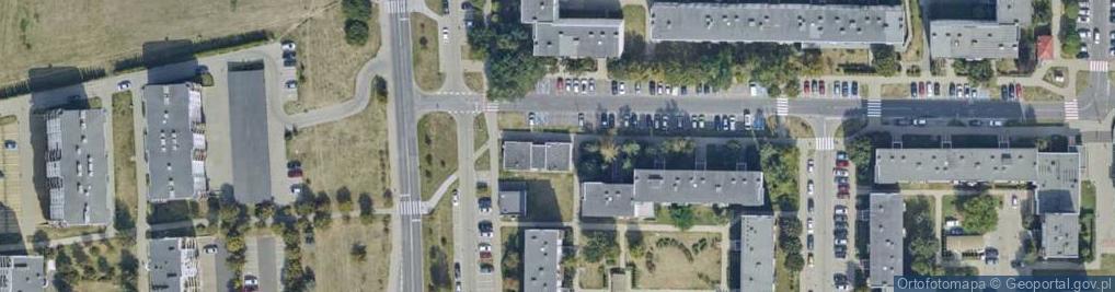 Zdjęcie satelitarne DHL POP ŻABKA