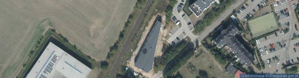 Zdjęcie satelitarne DHL POP ŻABKA