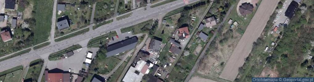 Zdjęcie satelitarne DHL POP ŻABKA