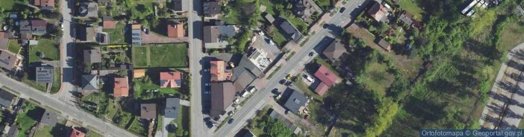 Zdjęcie satelitarne DHL POP ŻABKA