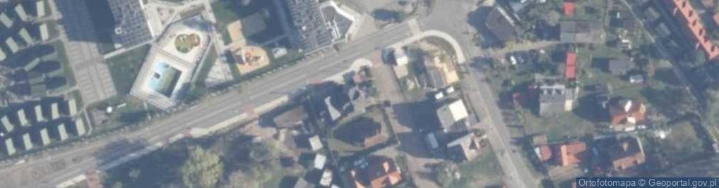Zdjęcie satelitarne DHL POP ŻABKA