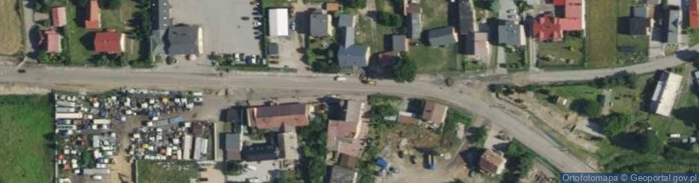 Zdjęcie satelitarne DHL POP ŻABKA