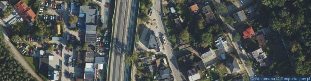 Zdjęcie satelitarne DHL POP ŻABKA