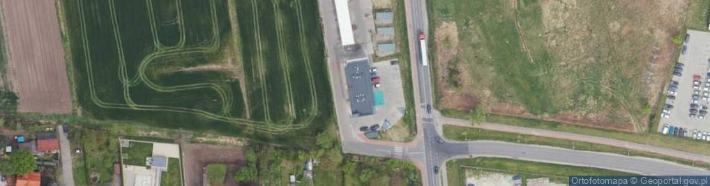 Zdjęcie satelitarne DHL POP ŻABKA