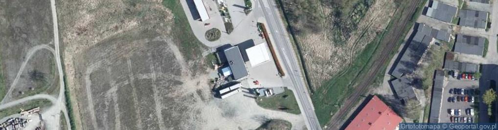 Zdjęcie satelitarne DHL POP ŻABKA