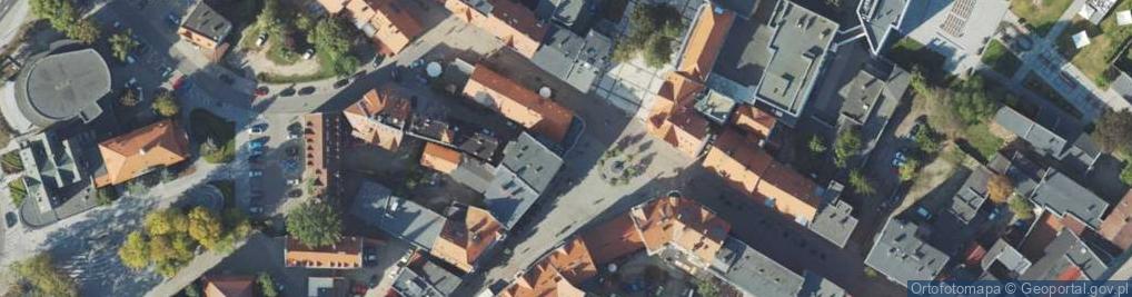 Zdjęcie satelitarne DHL POP ŻABKA