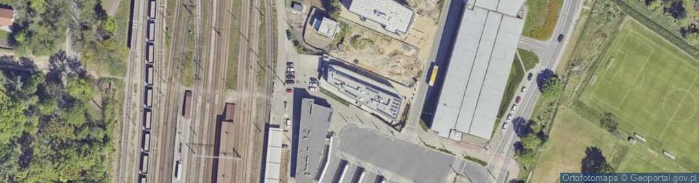 Zdjęcie satelitarne DHL POP ŻABKA