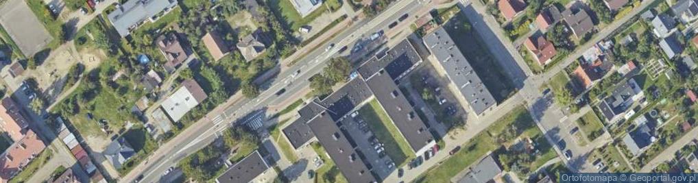 Zdjęcie satelitarne DHL POP ŻABKA