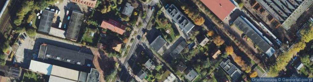 Zdjęcie satelitarne DHL POP ŻABKA