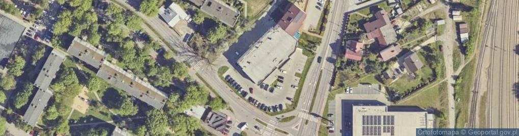 Zdjęcie satelitarne DHL POP ŻABKA