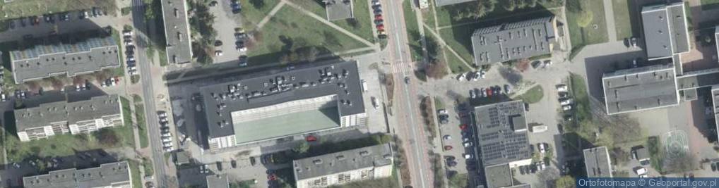 Zdjęcie satelitarne DHL POP ŻABKA