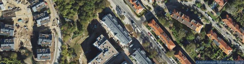 Zdjęcie satelitarne DHL POP ŻABKA