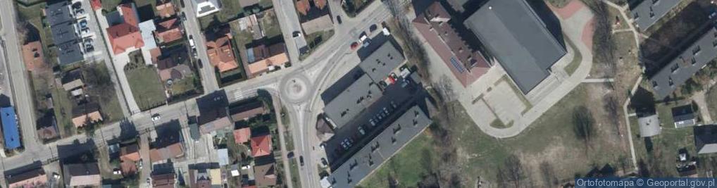 Zdjęcie satelitarne DHL POP ŻABKA