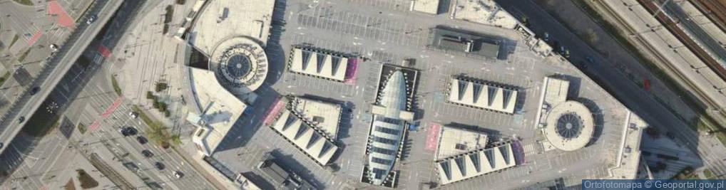 Zdjęcie satelitarne DHL Relay C.H. Galeria Bałtycka I