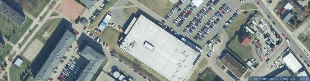 Zdjęcie satelitarne DHL ServicePoint