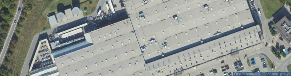 Zdjęcie satelitarne DHL ServicePoint