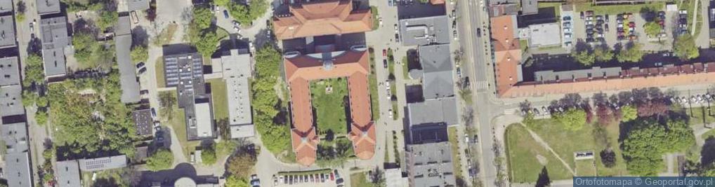 Zdjęcie satelitarne DHL ServicePoint