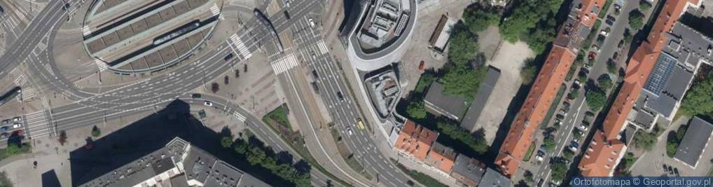 Zdjęcie satelitarne DHL ServicePoint