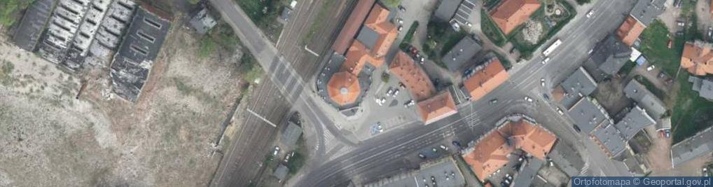 Zdjęcie satelitarne DHL ServicePoint