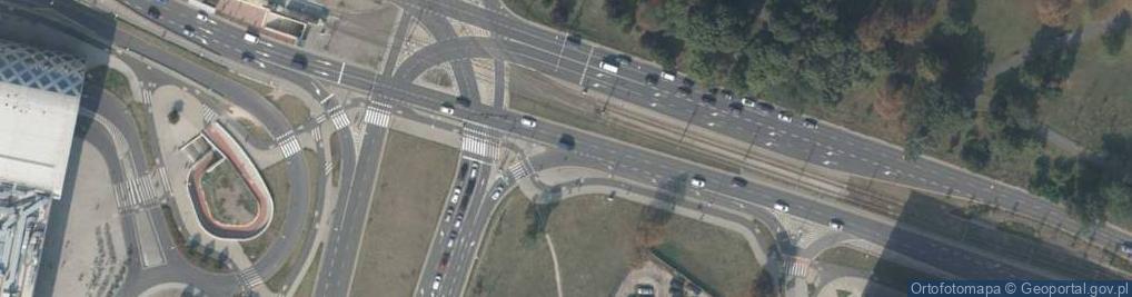 Zdjęcie satelitarne DHL ServicePoint