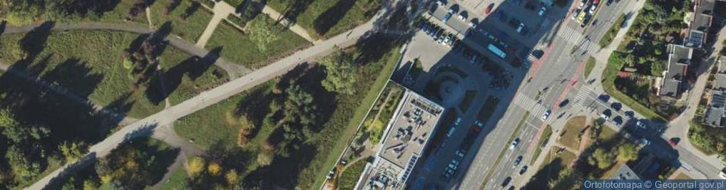 Zdjęcie satelitarne DHL ServicePoint