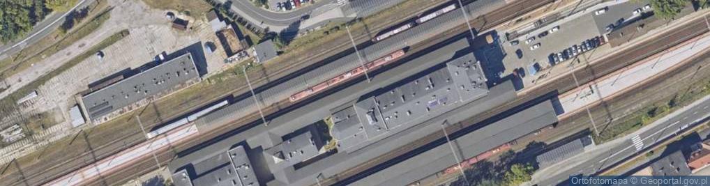 Zdjęcie satelitarne DHL ServicePoint