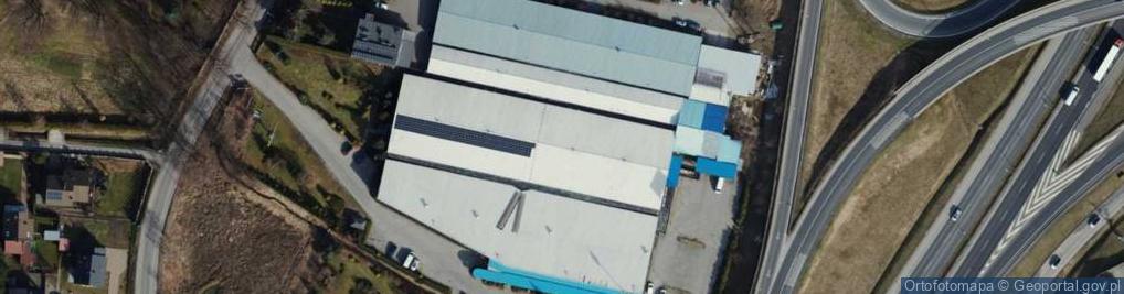 Zdjęcie satelitarne DHL ServicePoint