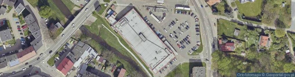 Zdjęcie satelitarne DHL ServicePoint