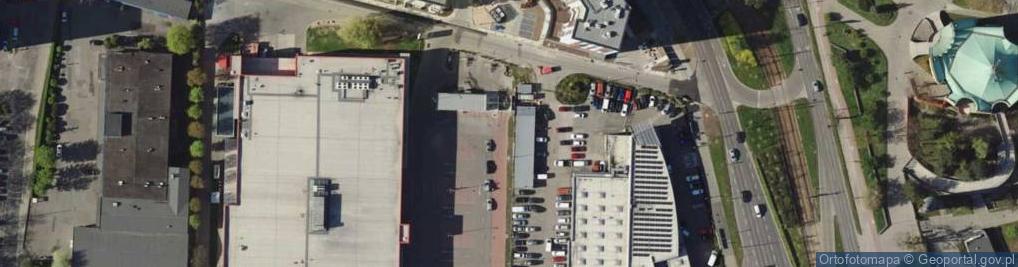 Zdjęcie satelitarne DHL ServicePoint
