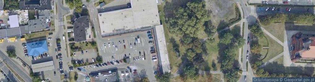 Zdjęcie satelitarne DHL ServicePoint