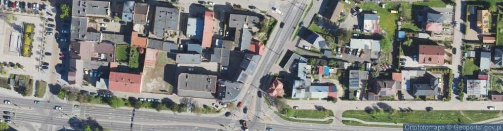 Zdjęcie satelitarne DHL ServicePoint