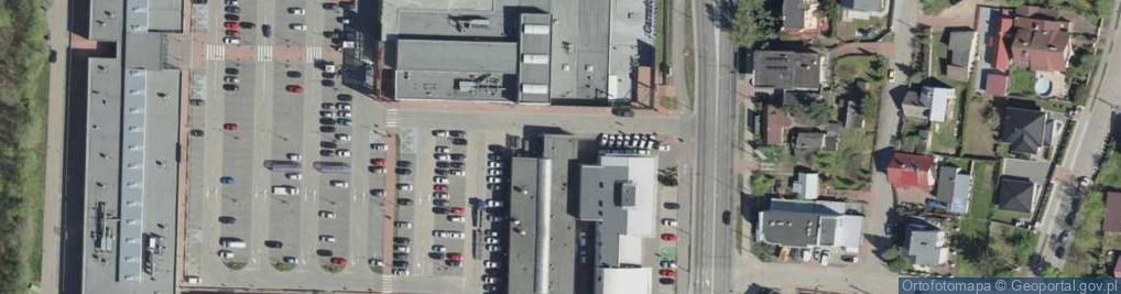 Zdjęcie satelitarne DHL ServicePoint
