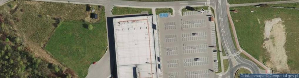 Zdjęcie satelitarne DHL ServicePoint