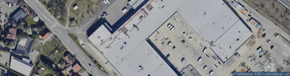 Zdjęcie satelitarne DHL ServicePoint