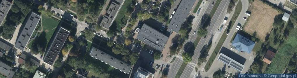 Zdjęcie satelitarne DHL ServicePoint