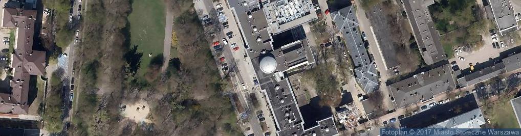 Zdjęcie satelitarne DHL ServicePoint
