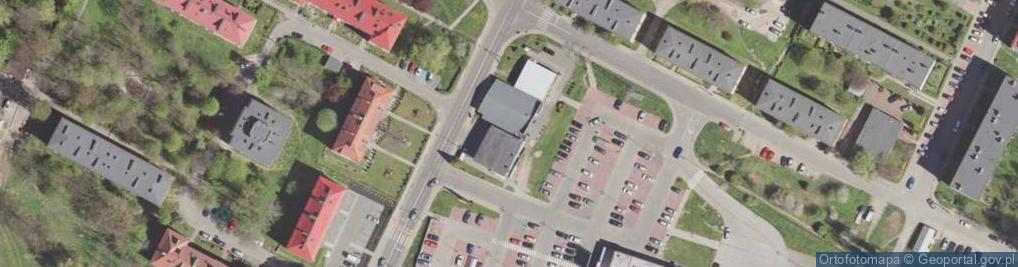 Zdjęcie satelitarne DHL ServicePoint