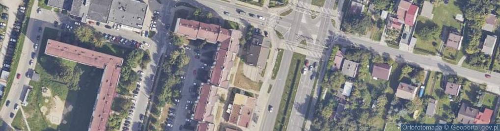 Zdjęcie satelitarne DHL ServicePoint