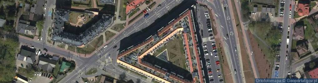 Zdjęcie satelitarne DHL ServicePoint