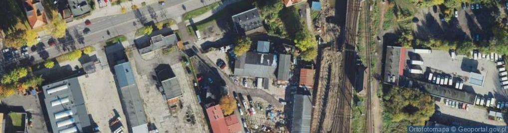 Zdjęcie satelitarne DHL ServicePoint